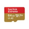 SanDisk Carte micro SDXC UHS-I EXTREME  64Go